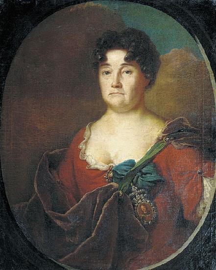 Aleksei Matveev Portrait of Anastasia Golicyna oil painting picture